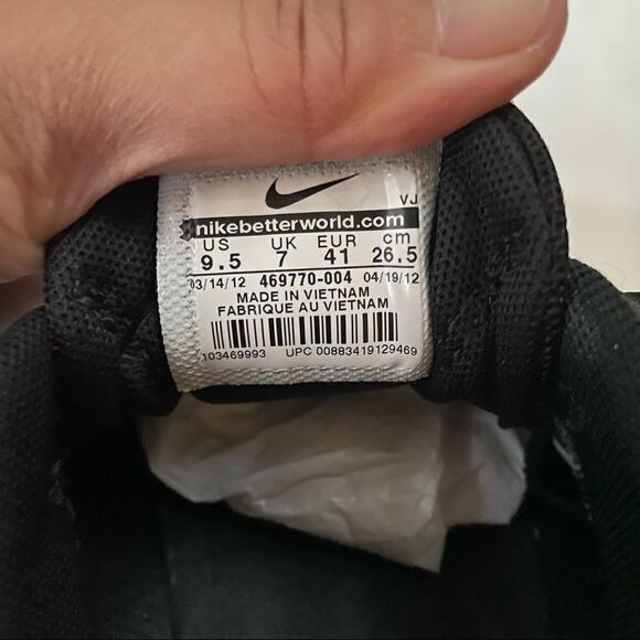 NIKE Training Flex Move Fit 469770 Black Womens Athletic Shoes Lightweight sz9.5 - Picture 7 of 8